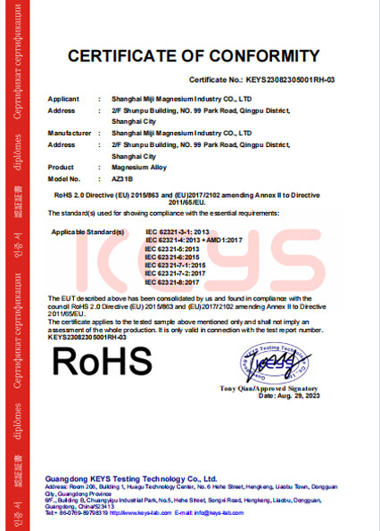 RoHS RoHS